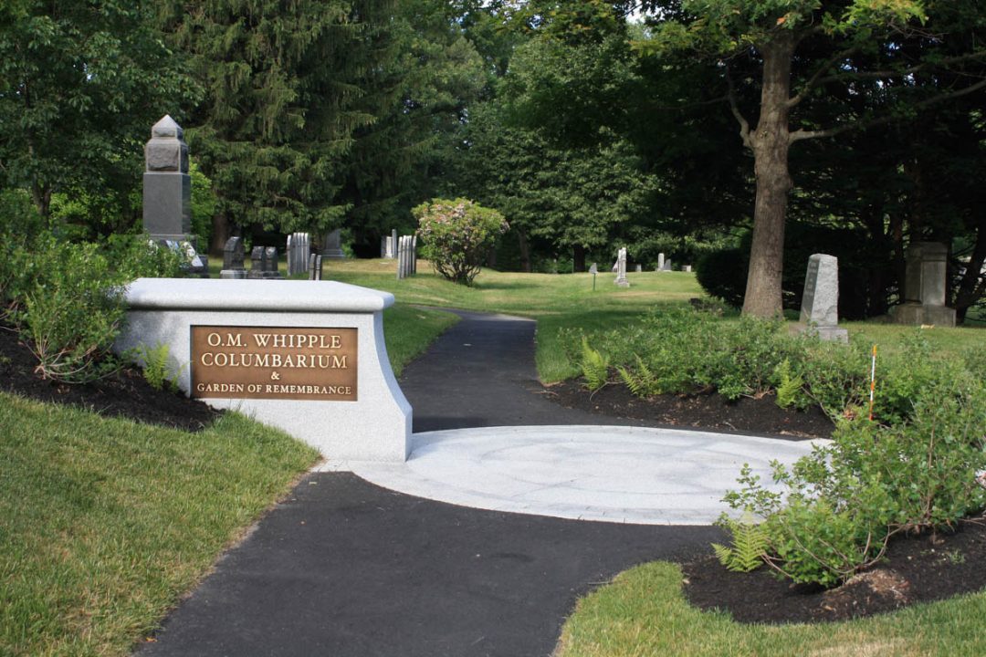 O.M. Whipple Columbarium & Garden of Remembrance at The Lowell Cemetery