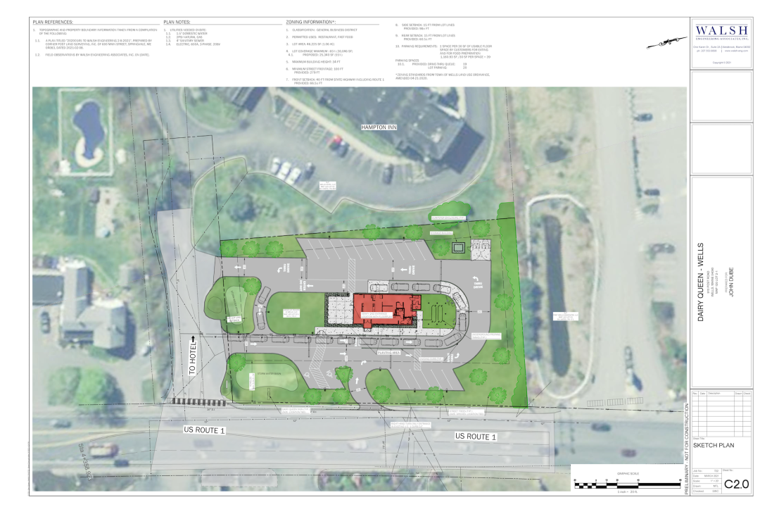 Dairy Queen / MDOT Traffic Design