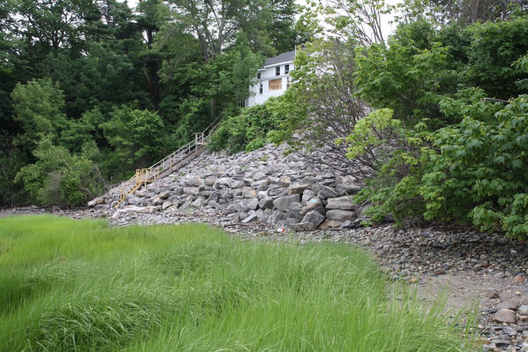 Sea Wall Reconstruction, Peaks Island